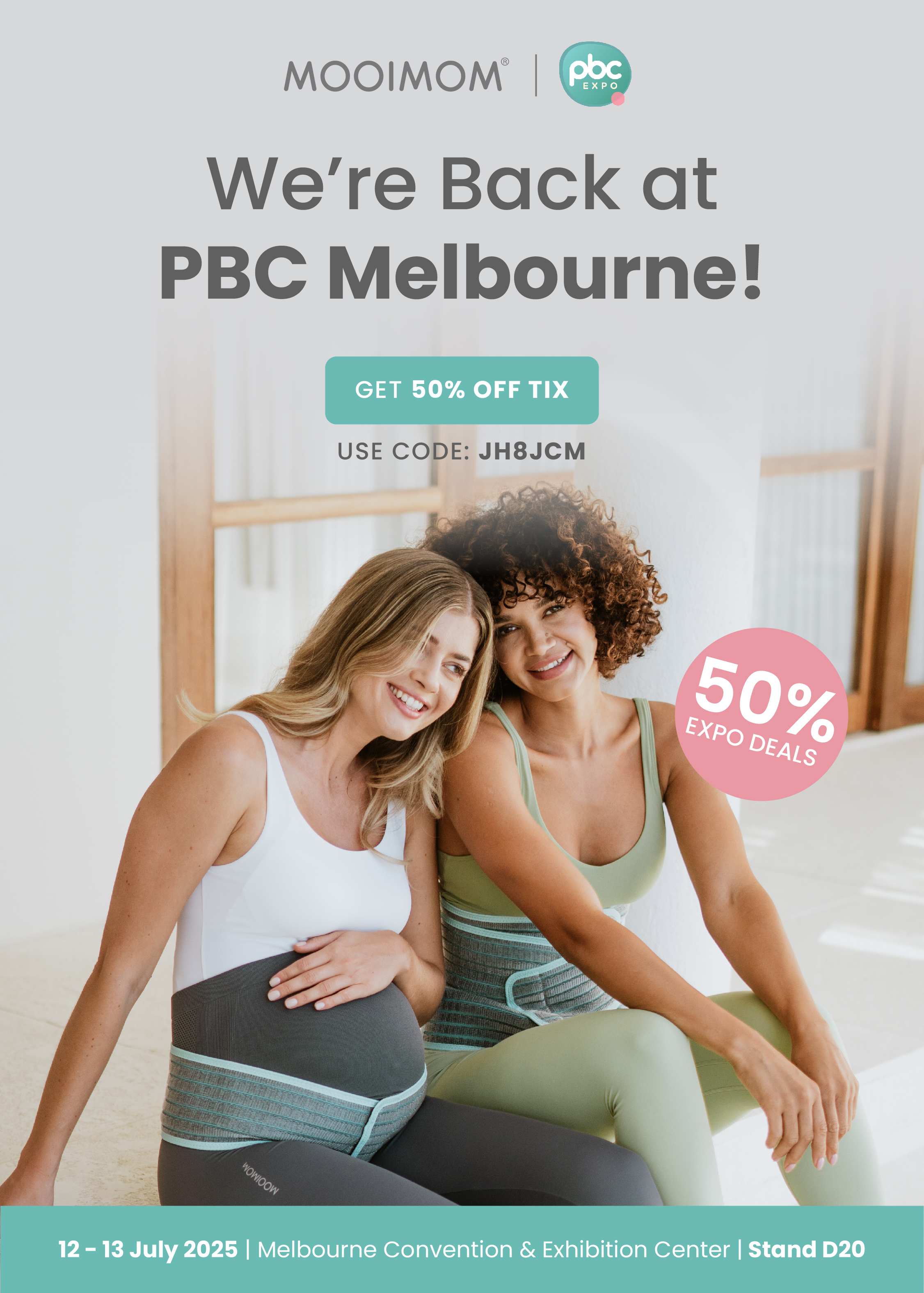 Visit Mooimom by Green Parenting at PBC Expo Melbourne on 12 $ 13 July at MCEC, South Wharf