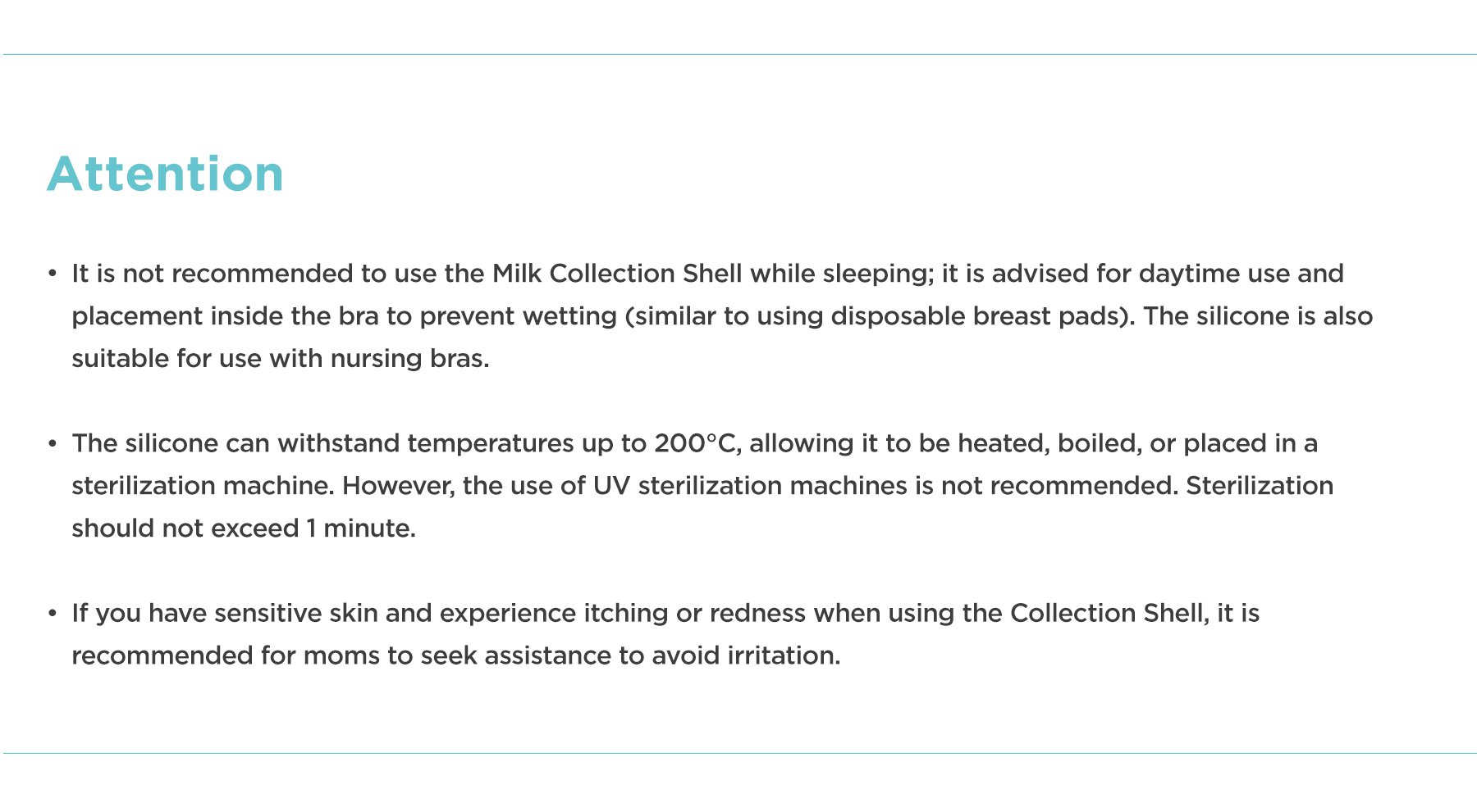 MOOIMOM New Breastmilk Collection Shell description image