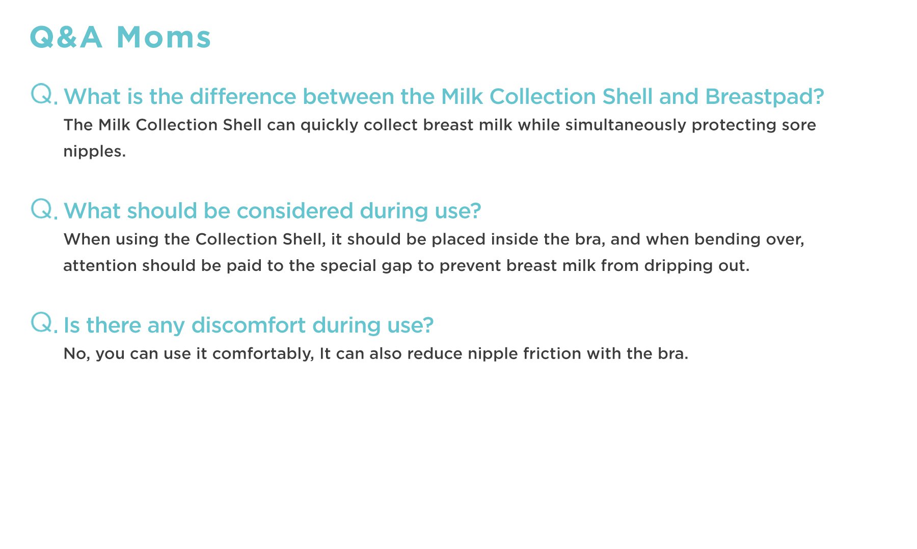 MOOIMOM New Breastmilk Collection Shell description image