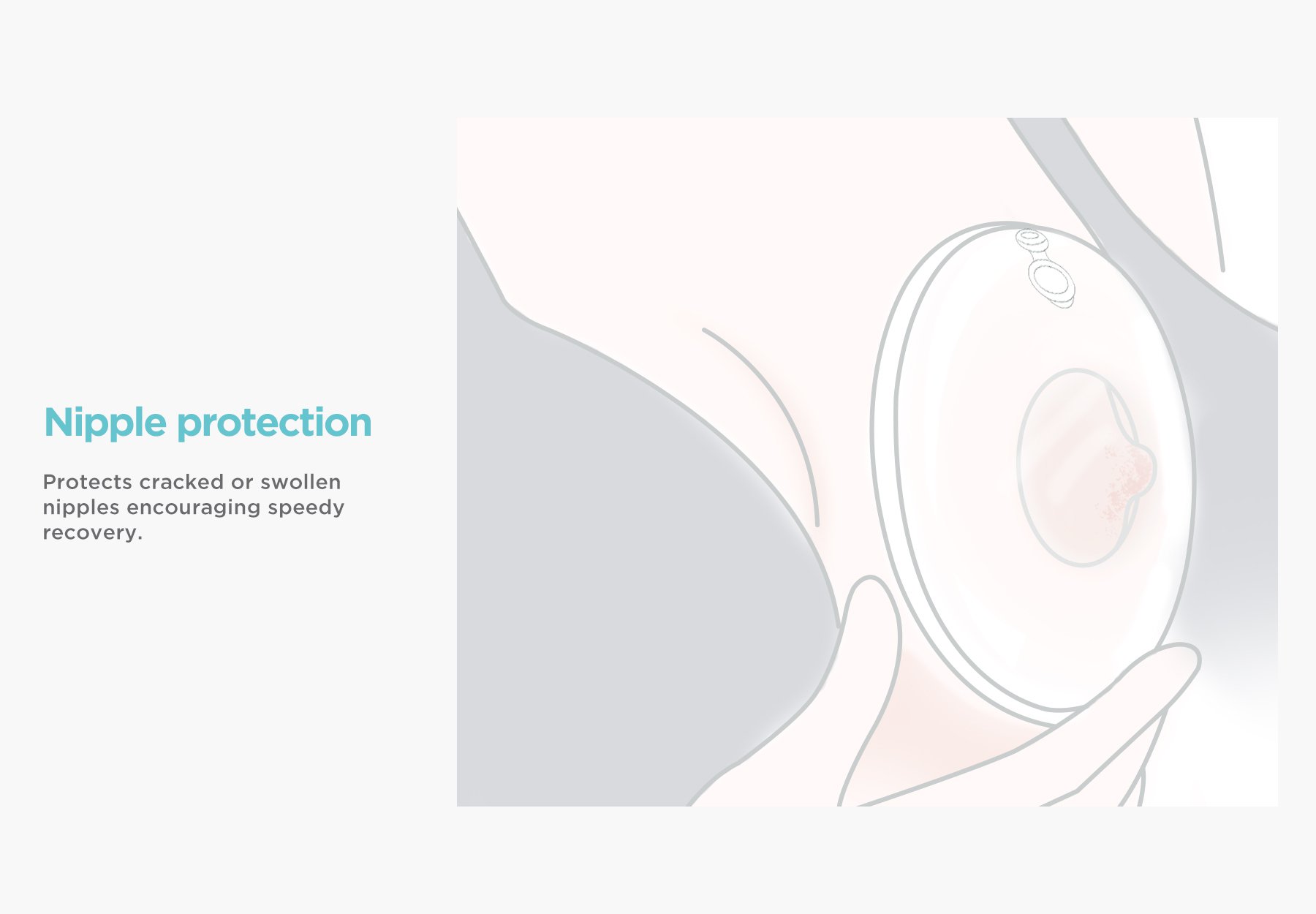 MOOIMOM New Breastmilk Collection Shell description image