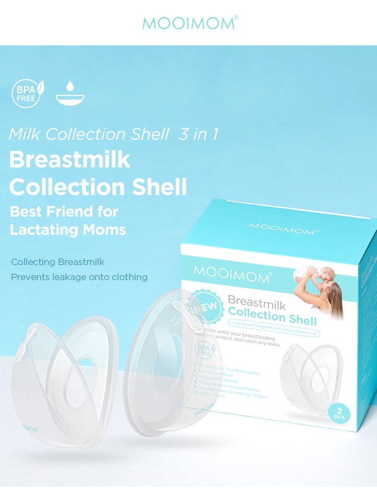 MOOIMOM New Breastmilk Collection Shell description image