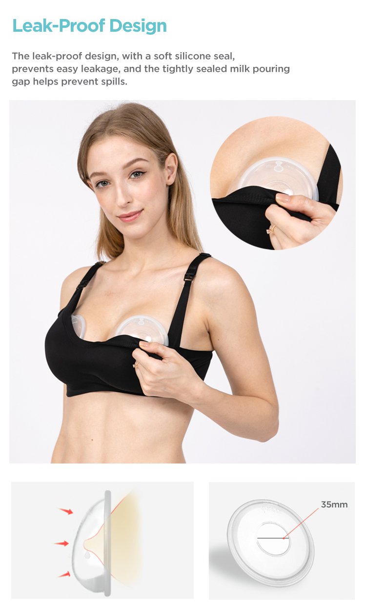 MOOIMOM New Breastmilk Collection Shell description image