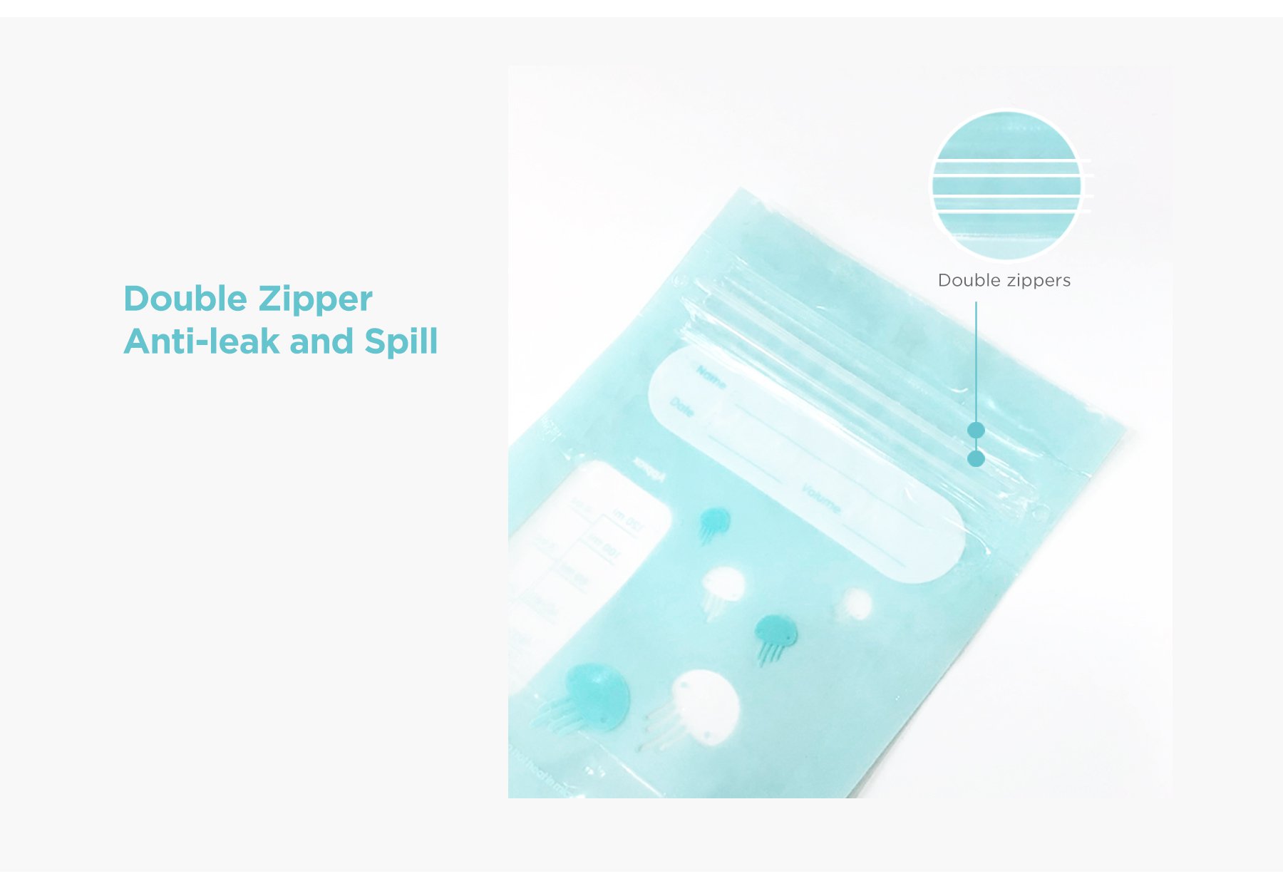 MOOIMOM Silicone Breast Pump Premium Pack description image