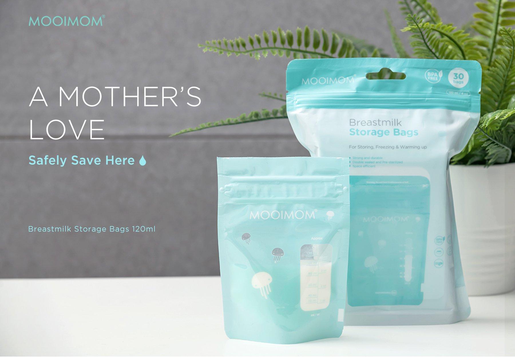 MOOIMOM Silicone Breast Pump Premium Pack description image
