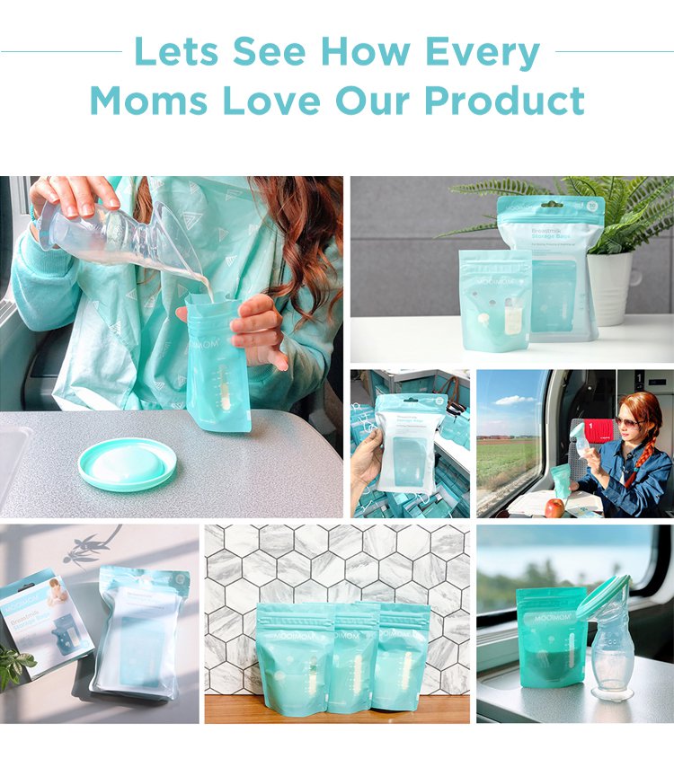 MOOIMOM Silicone Breast Pump Premium Pack description image