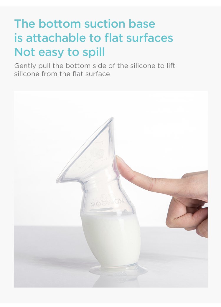 MOOIMOM Silicone Breast Pump Premium Pack description image