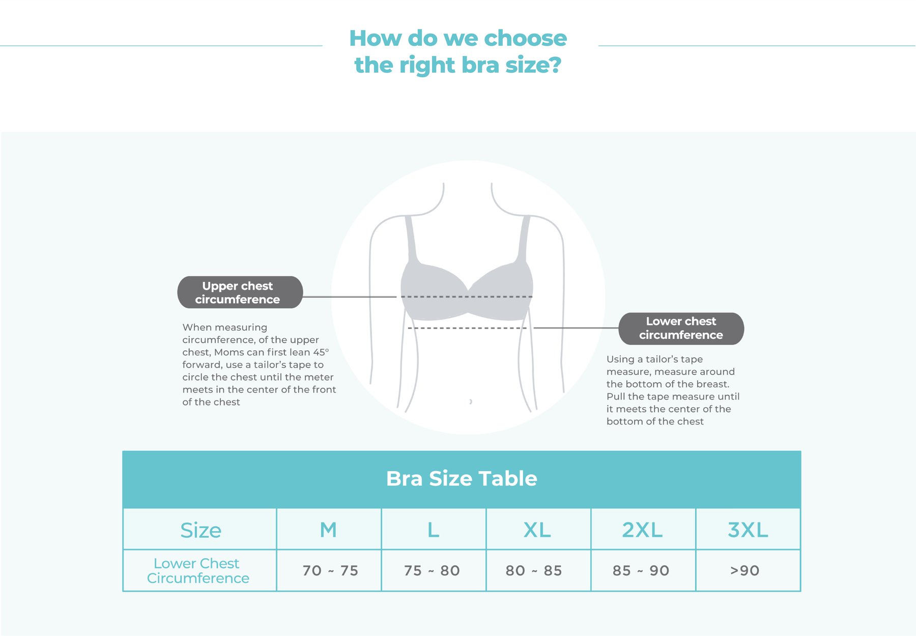 MOOIMOM Comfort Crossover Maternity & Nursing Bra description image