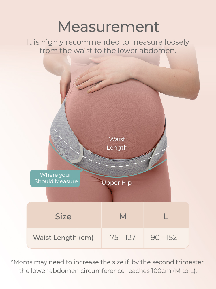 MOOIMOM Bamboo Maternity Support Belt description image