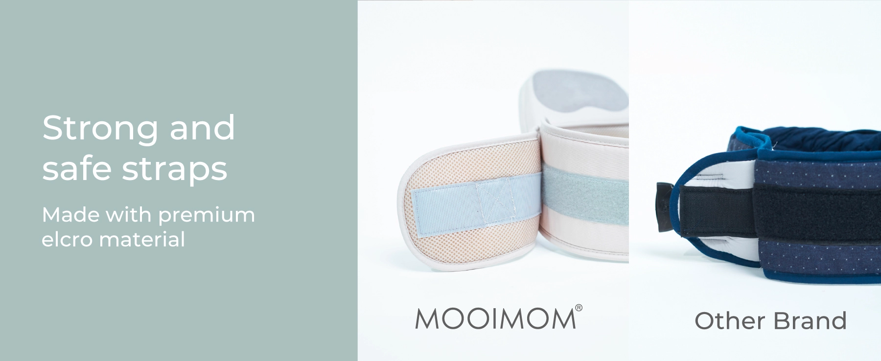 MOOIMOM Lightweight Hip Seat Carrier description image