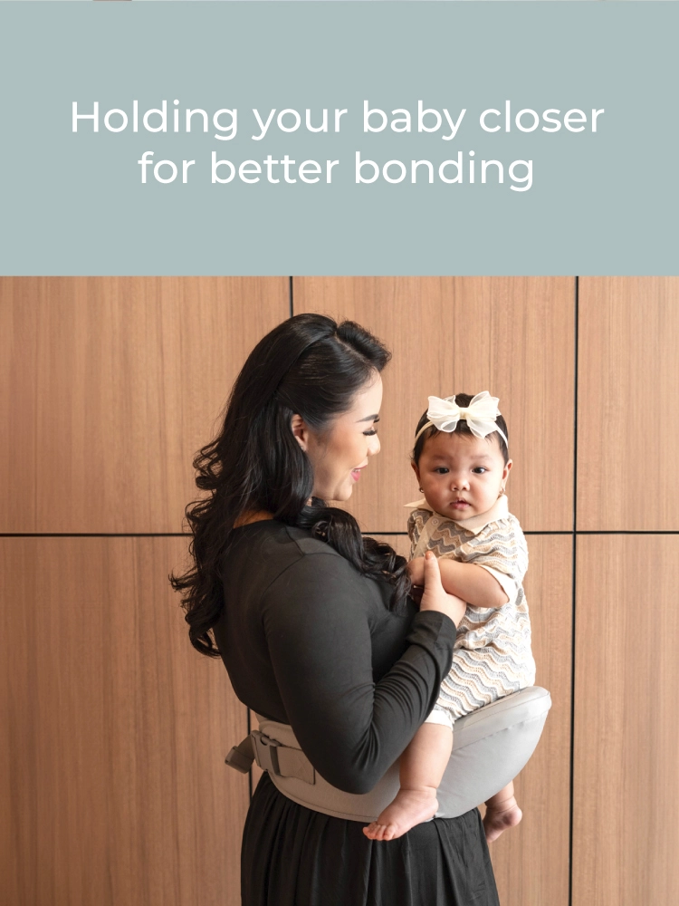 MOOIMOM Lightweight Hip Seat Carrier description image