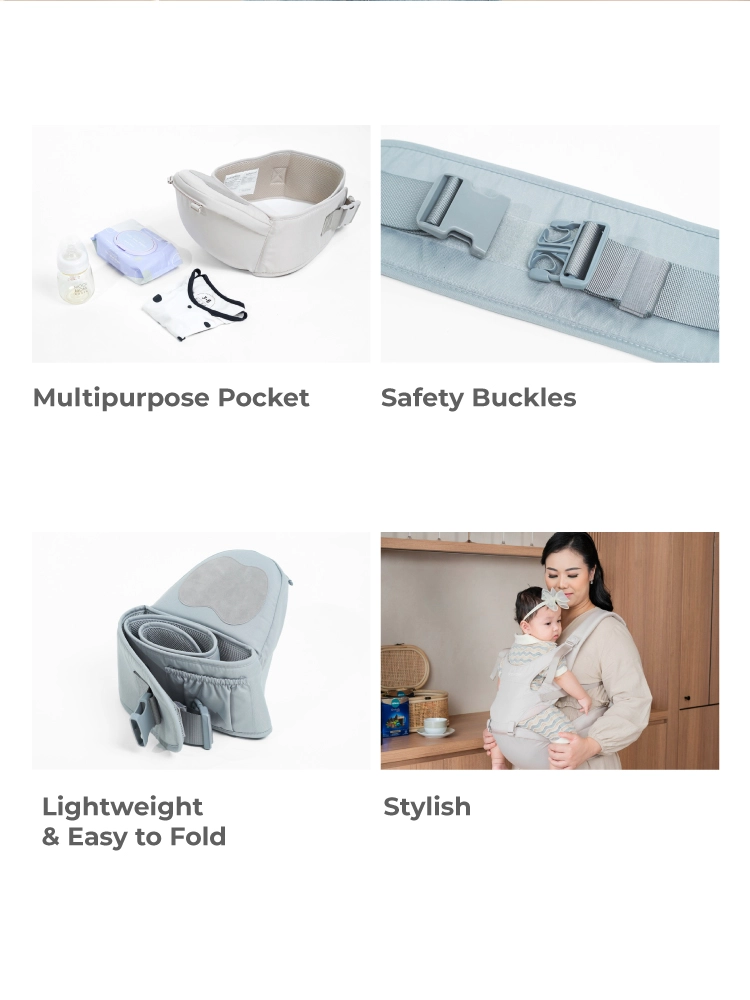 MOOIMOM Lightweight Hip Seat Carrier description image