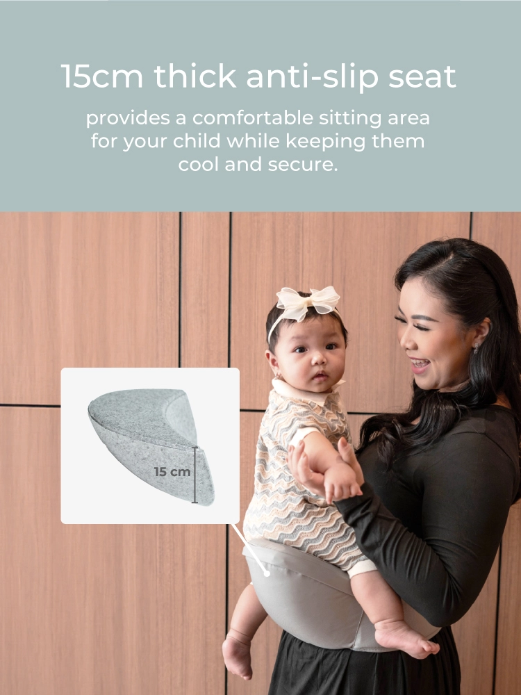 MOOIMOM Lightweight Hip Seat Carrier description image