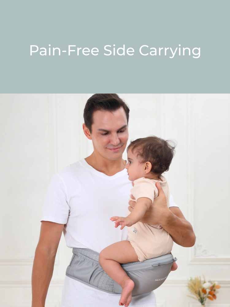 MOOIMOM Lightweight Hip Seat Carrier description image