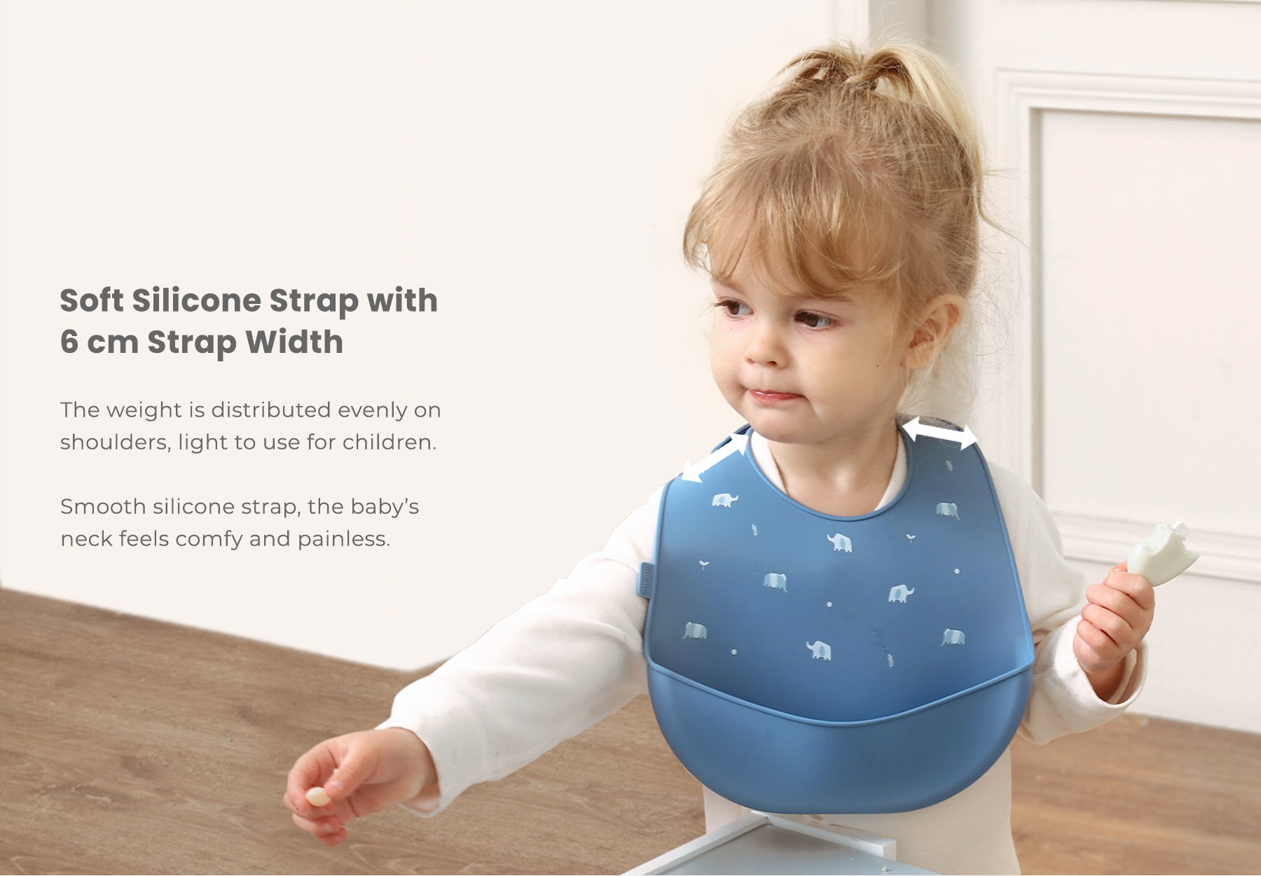 mugu silicone bib description image