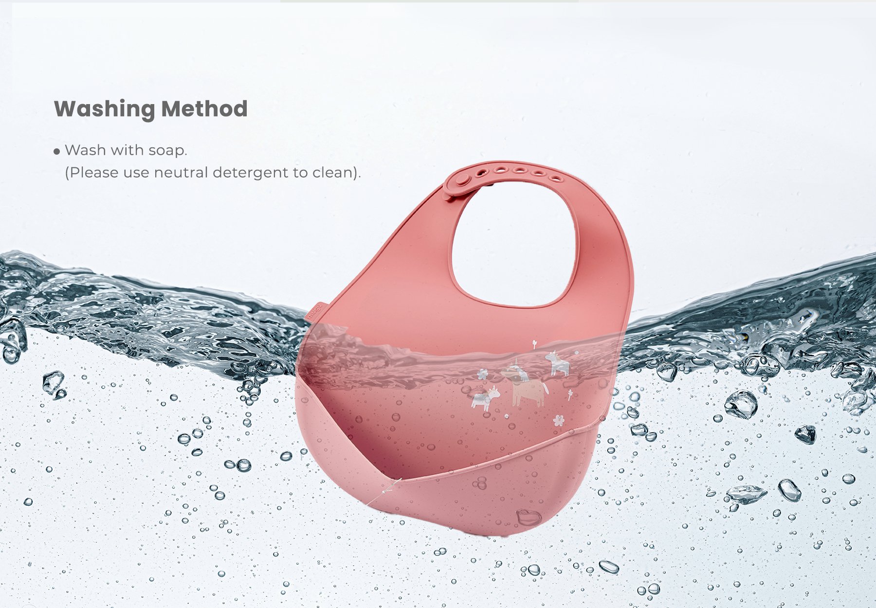 mugu silicone bib description image