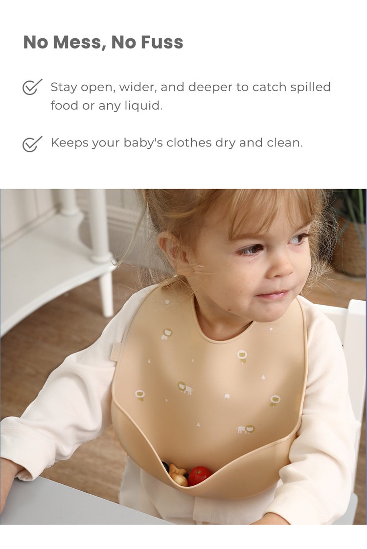 mugu silicone bib description image