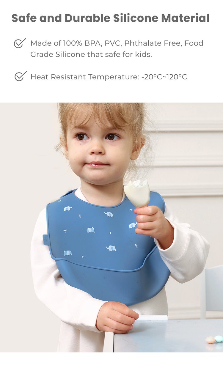 mugu silicone bib description image