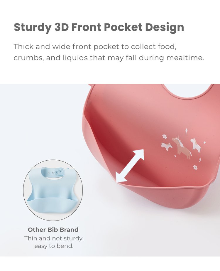mugu silicone bib description image