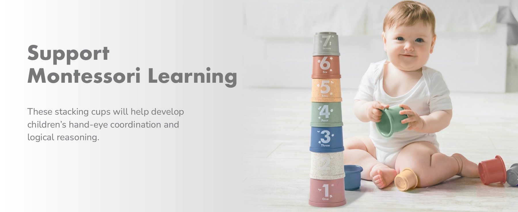 mugu Sensory Cup Toys description image
