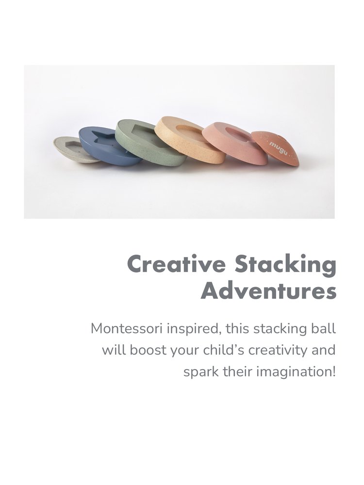 mugu sensory stacking ball description image