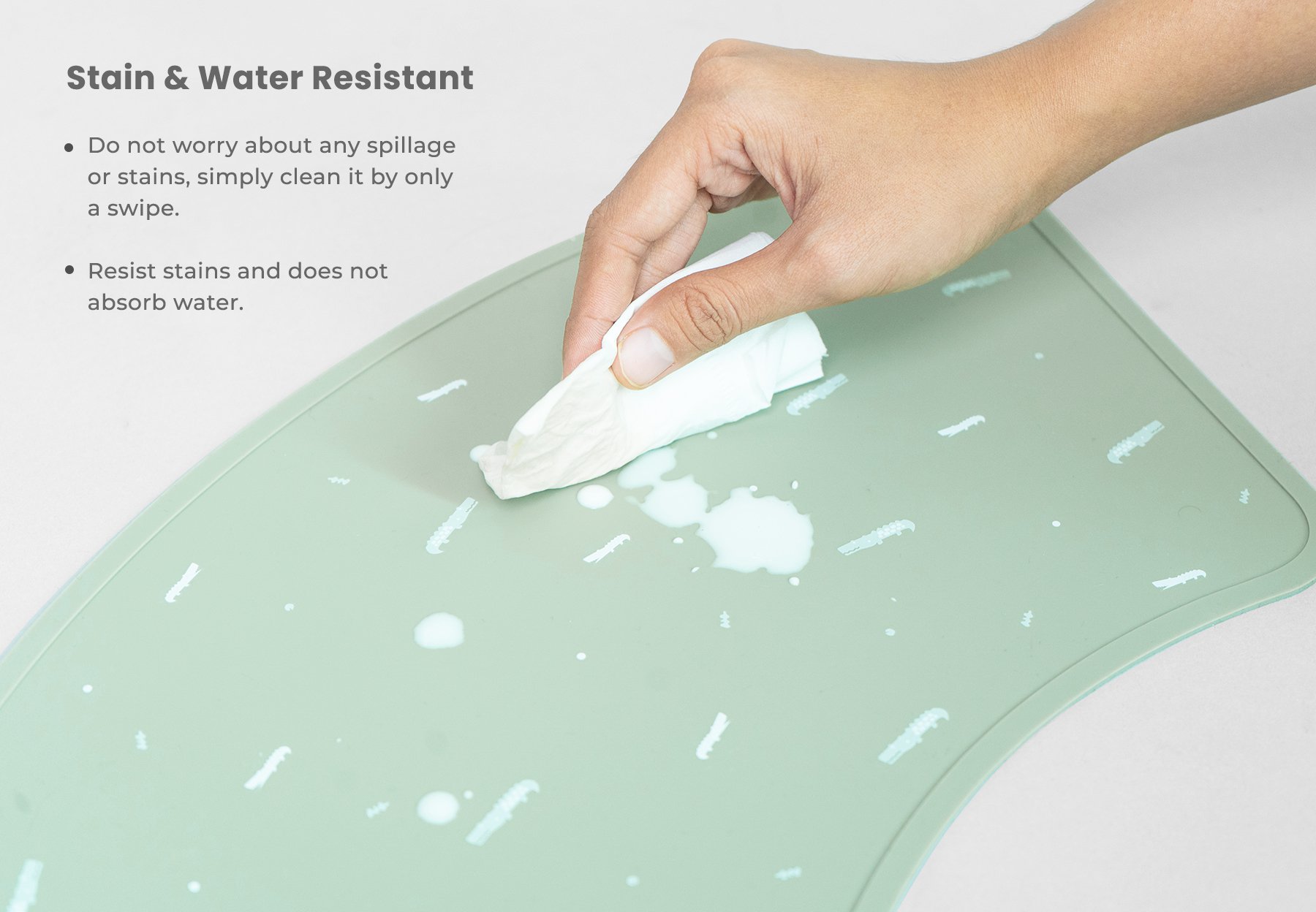 mugu silicone placemat description image