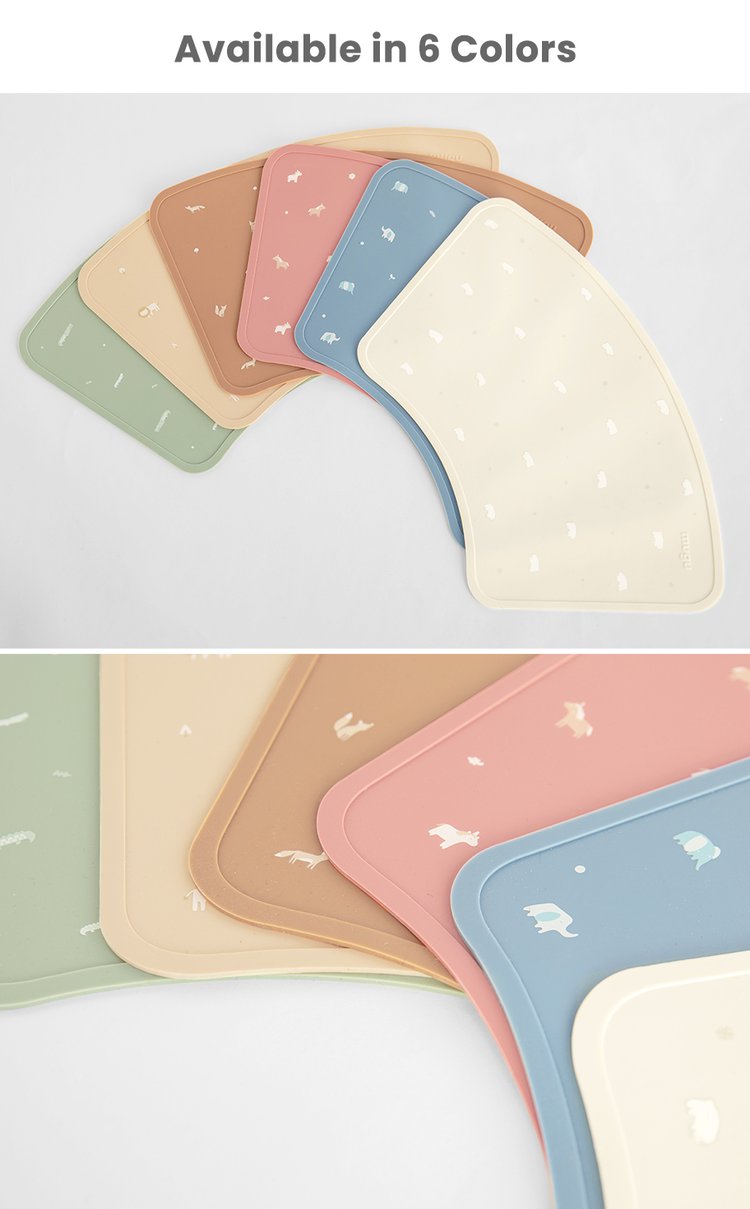 mugu silicone placemat description image