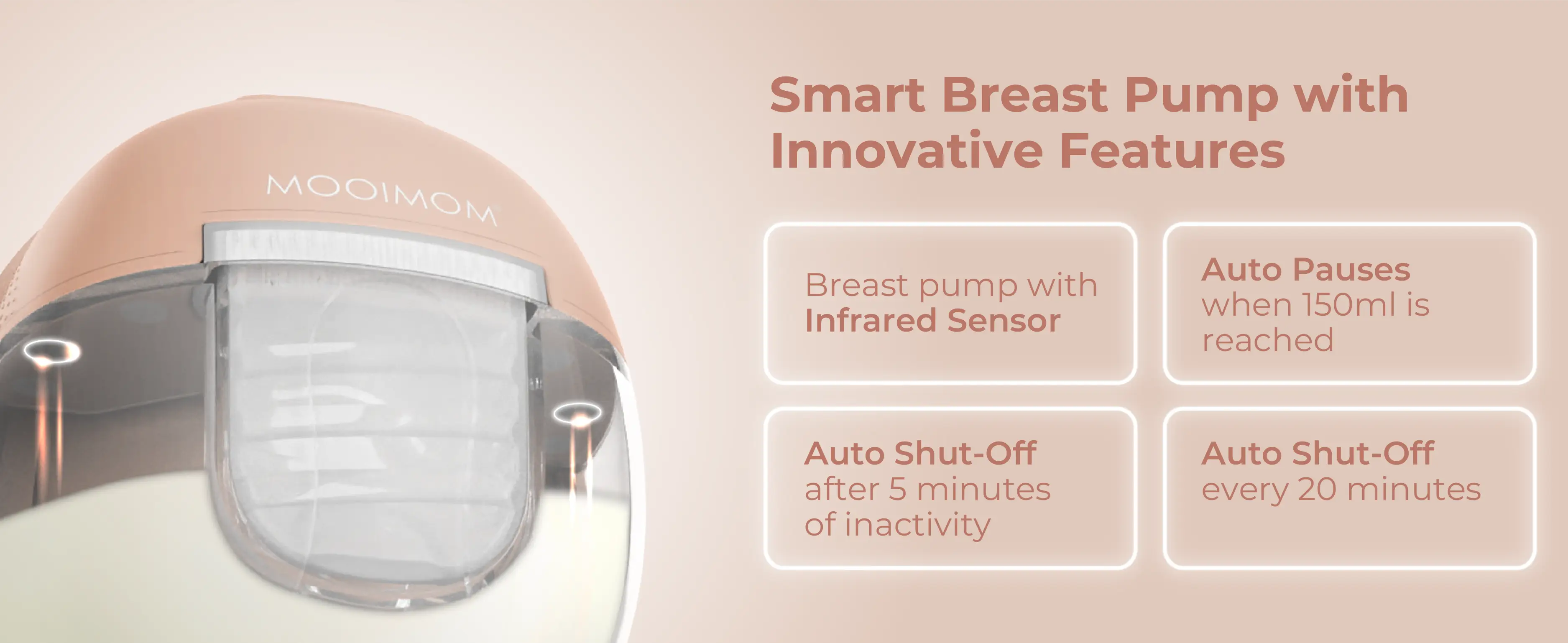 X1 Ultra Smart Hands Free Electric Breast Pump (HeatRemedy 2 pieces) description image
