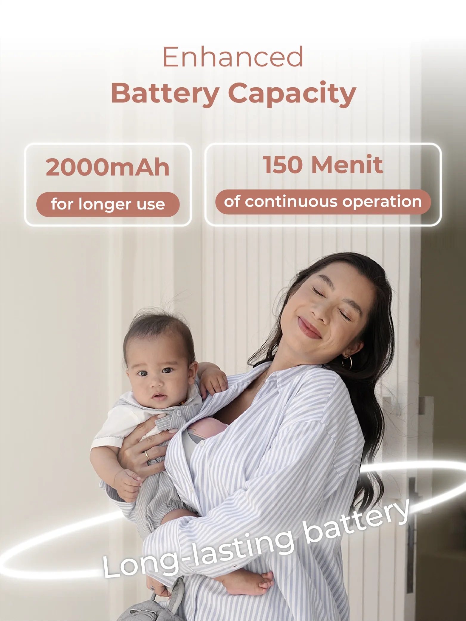 X1 Ultra Smart Hands Free Electric Breast Pump (HeatRemedy 2 pieces) description image