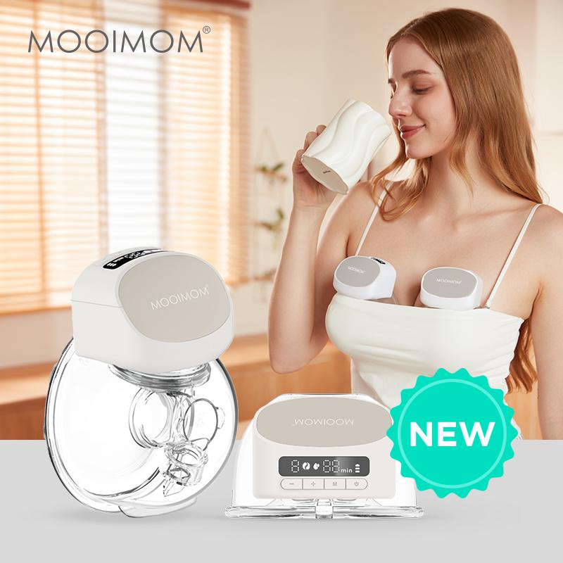 MOOIMOM M2 Pro Hands-Free Electric Breast Pump (Single) gallery