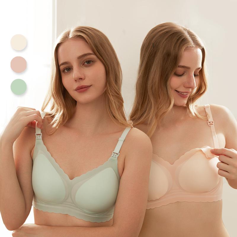 MOOIMOM Seamless Push Up Nursing Bra gallery