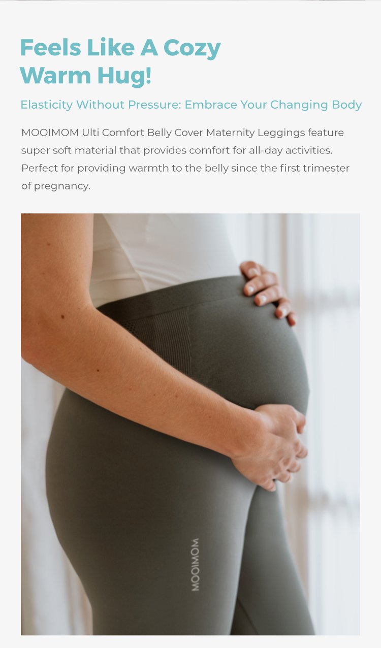 MOOIMOM Ulti Comfort Belly Cover Maternity Leggings (Long) description image