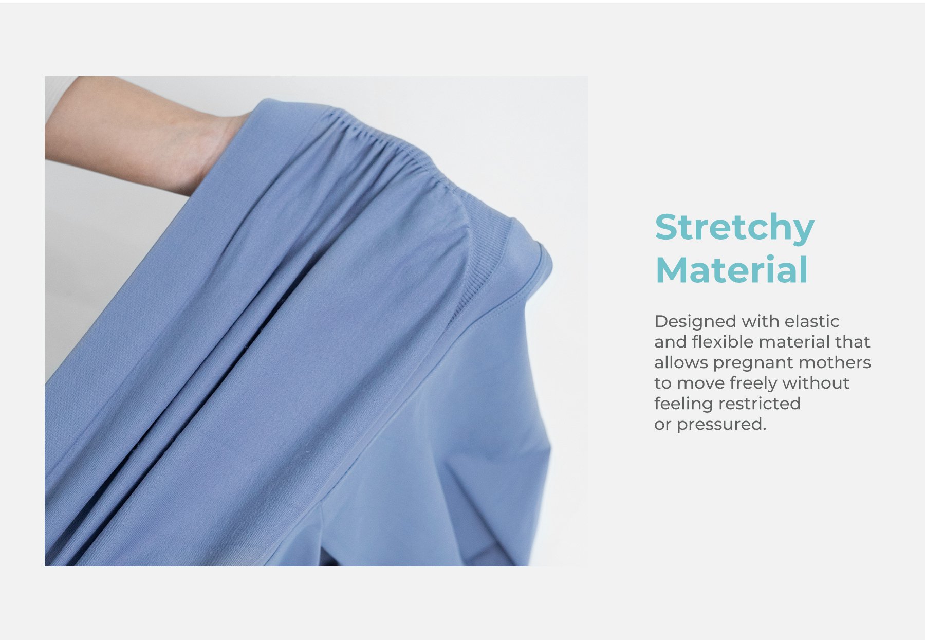 MOOIMOM Essential Belly Cover Maternity Legging (Long) description image