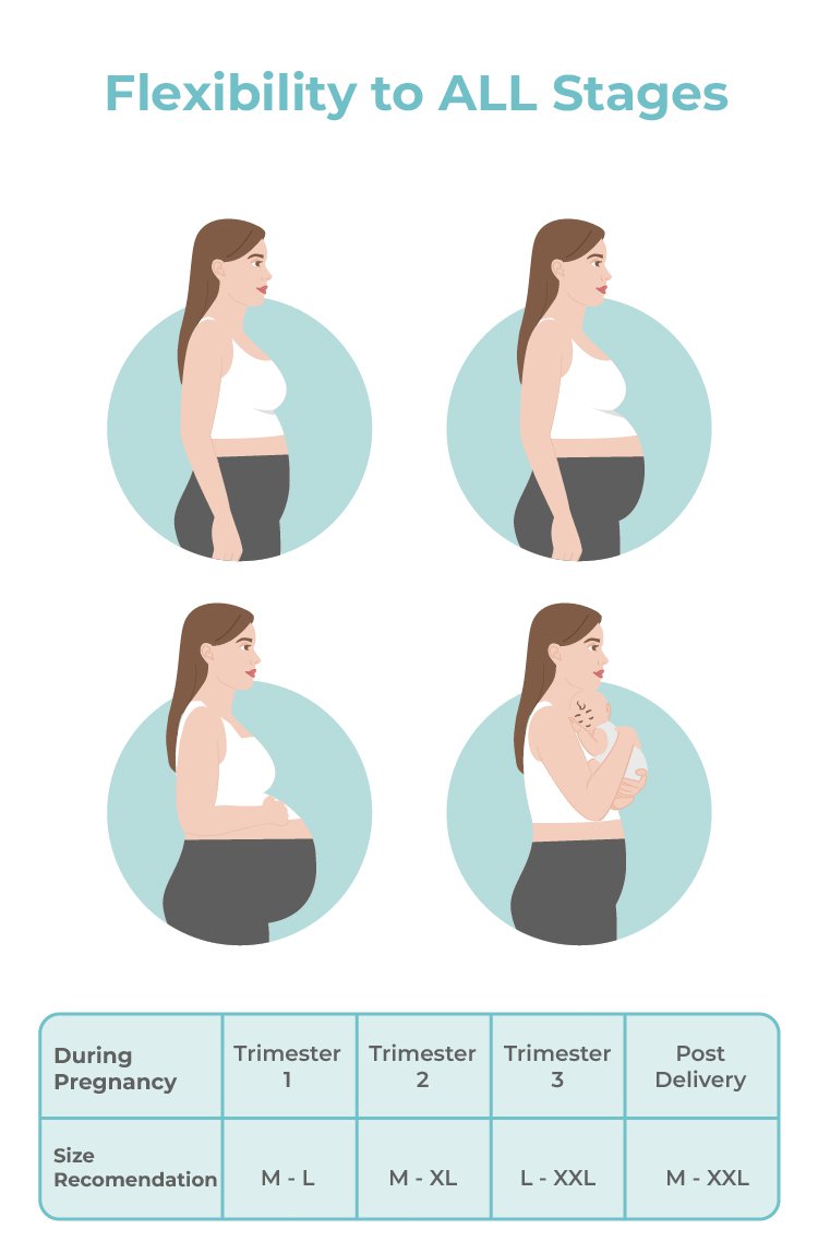 MOOIMOM Essential Belly Cover Maternity Legging (Long) description image