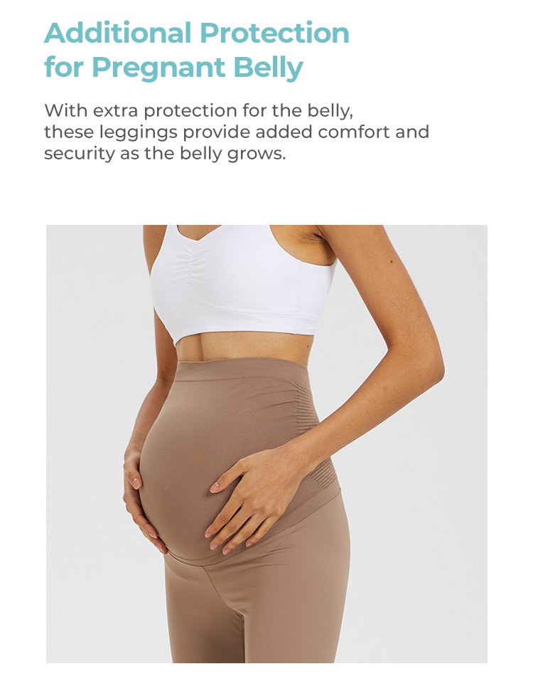 MOOIMOM Essential Belly Cover Maternity Legging (Long) description image