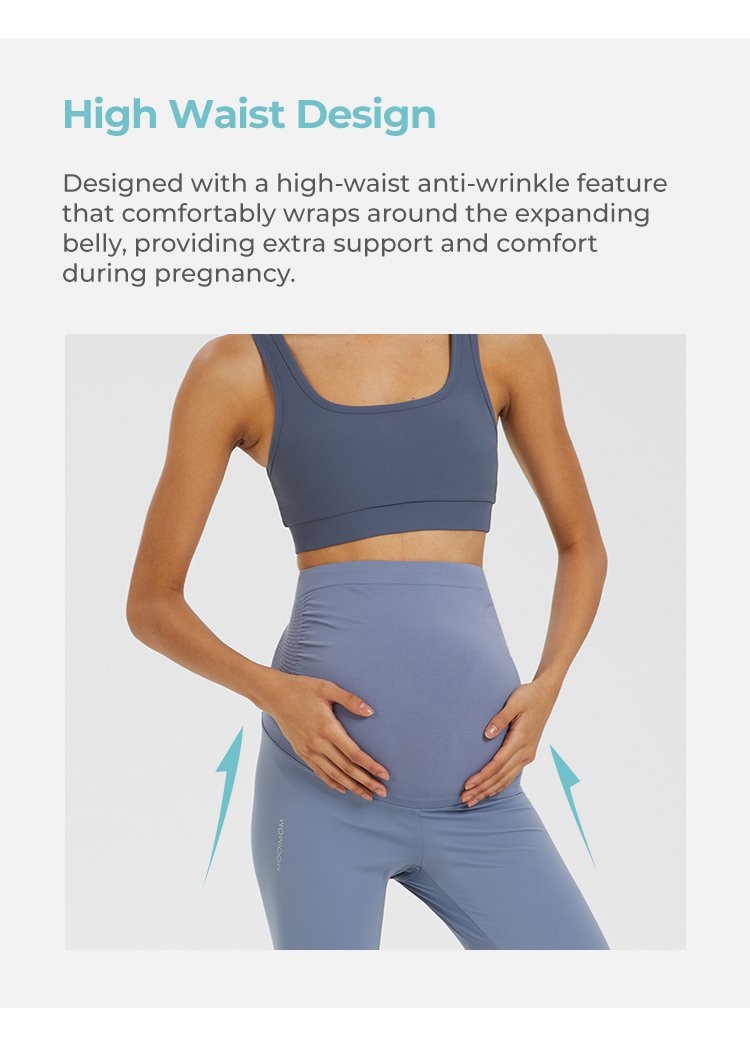 MOOIMOM Essential Belly Cover Maternity Legging (Long) description image