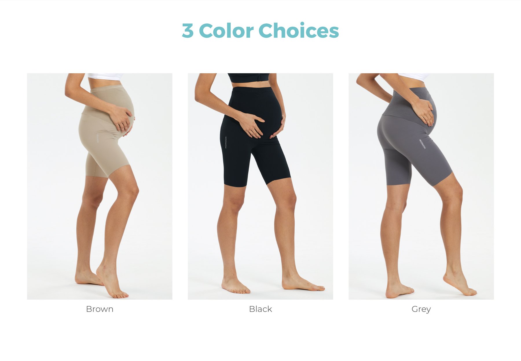 MOOIMOM Ulti Comfort Belly Cover Maternity Leggings (Short) description image