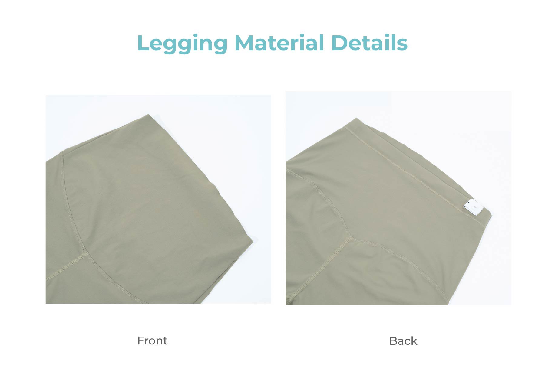 MOOIMOM Active Belly Cover Maternity Leggings (Short) description image