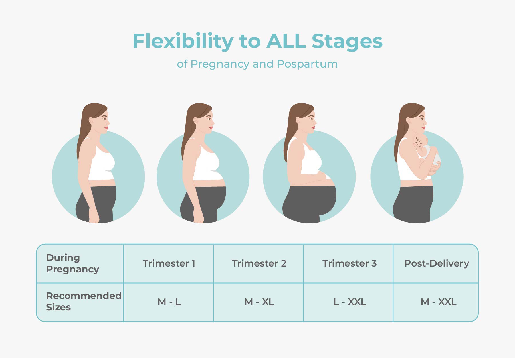 MOOIMOM Active Belly Cover Maternity Leggings (Short) description image