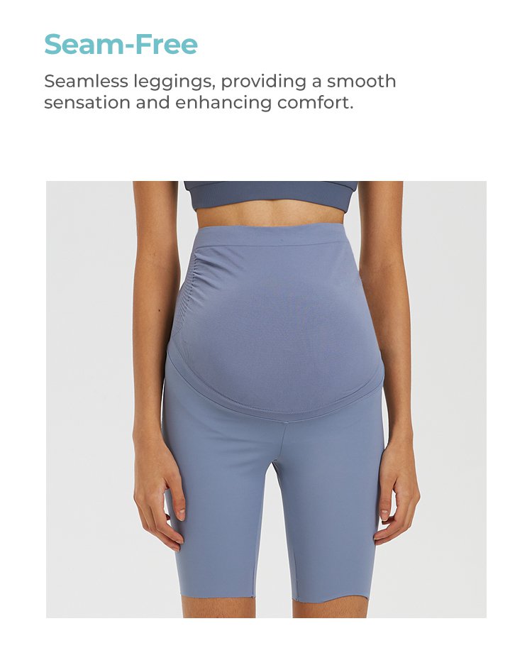 MOOIMOM Essential Belly Cover Maternity Legging (Short) description image