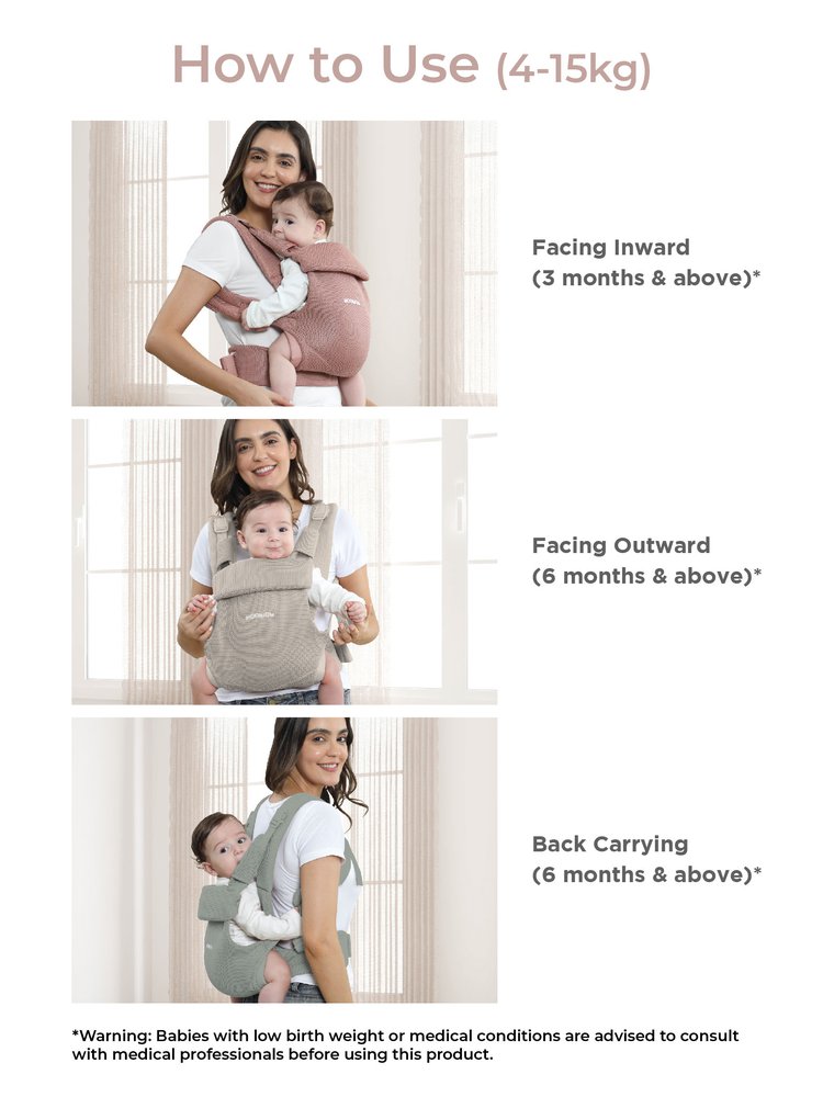 MOOIMOM Wonder Carrier description image
