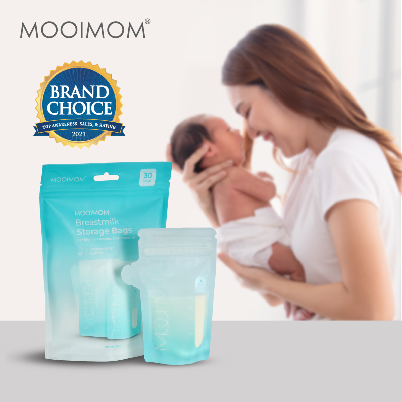MOOIMOM Breastmilk Storage Bags 100ml (30 pcs) gallery