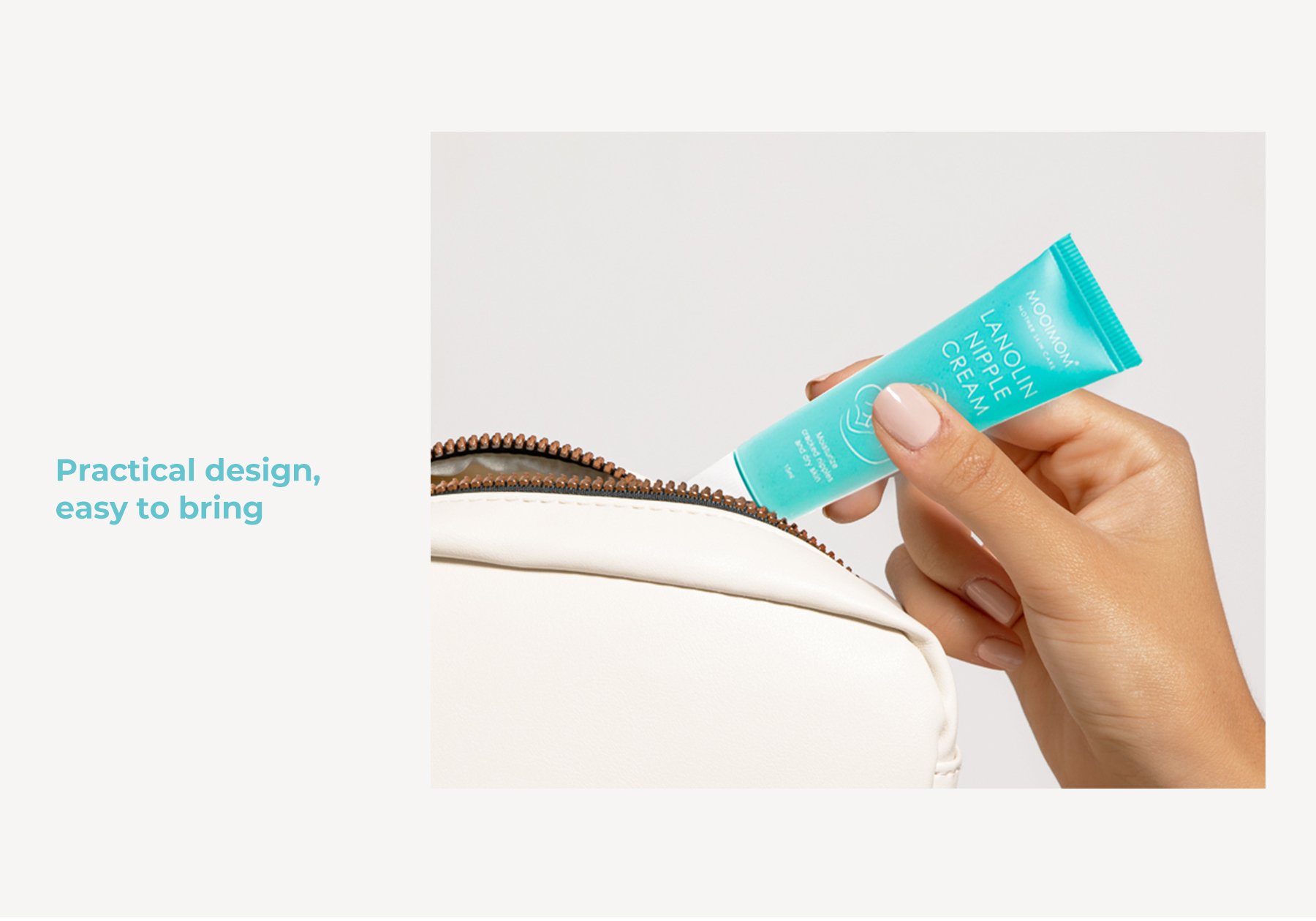 MOOIMOM Lanolin Nipple Cream description image